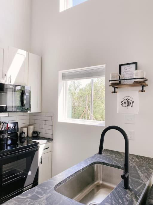 Modern Smoky Mountain Tiny House Apartamento Pigeon Forge Exterior foto